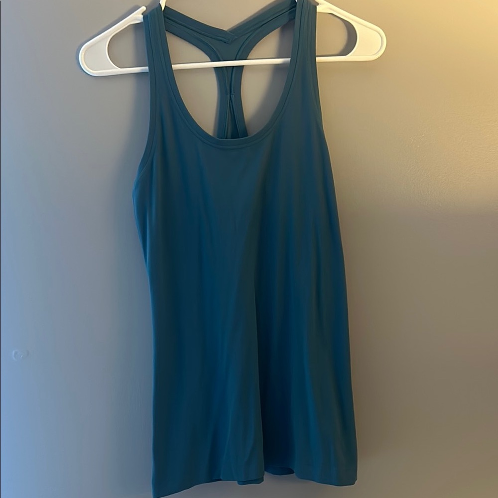 Lululemon Women's Teal Racerback Tank Top